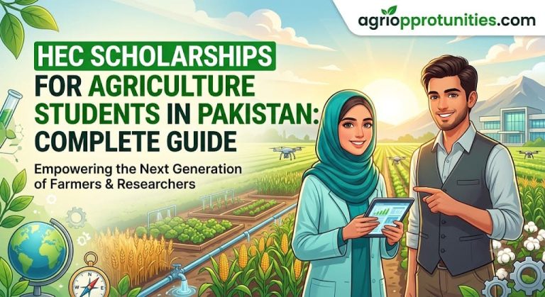 HEC Scholarships for Agriculture Students in Pakistan: Complete Guide