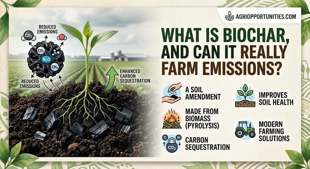 What Is Biochar, and Can It Really Reduce Farm Emissions?