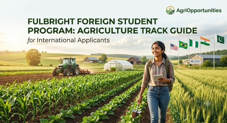 Fulbright Foreign Student Program: Agriculture Track Guide for International Applicants