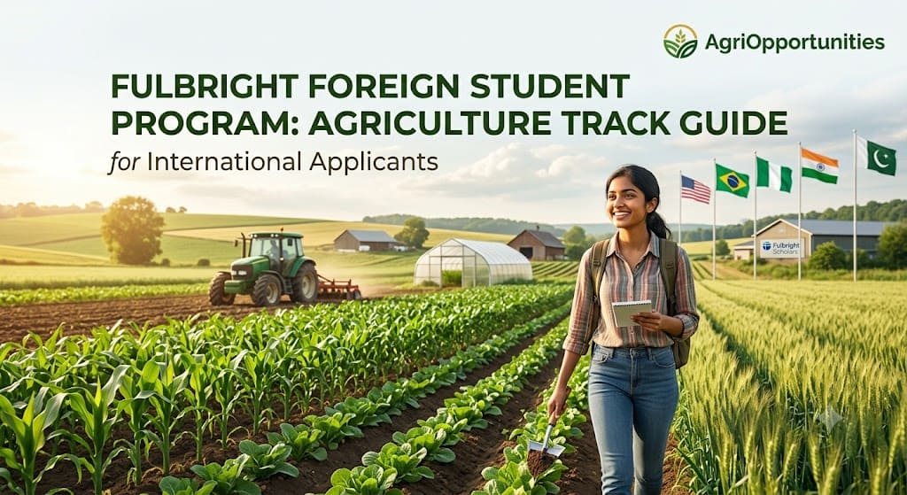 Fulbright Foreign Student Program: Agriculture Track Guide for International Applicants
