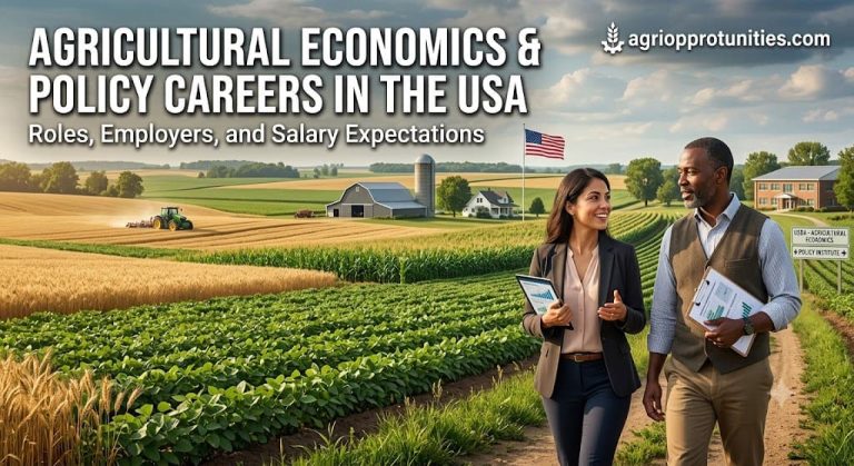 Agricultural Economics and Policy Careers in the USA: Roles, Employers, and Salary Expectations