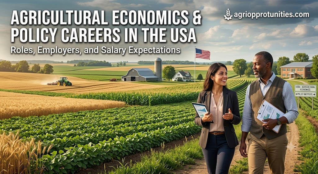Agricultural Economics and Policy Careers in the USA: Roles, Employers, and Salary Expectations