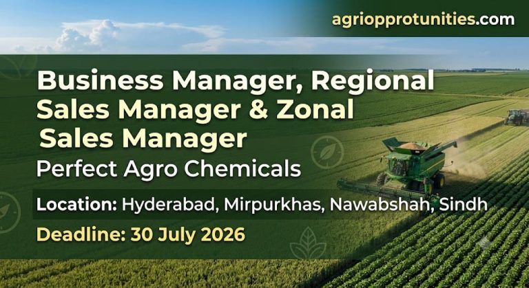 Business Manager, Regional Sales Manager & Zonal Sales Manager - Perfect Agro Chemicals