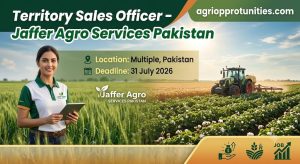 Territory Sales Officer - Jaffer Agro Services Pakistan