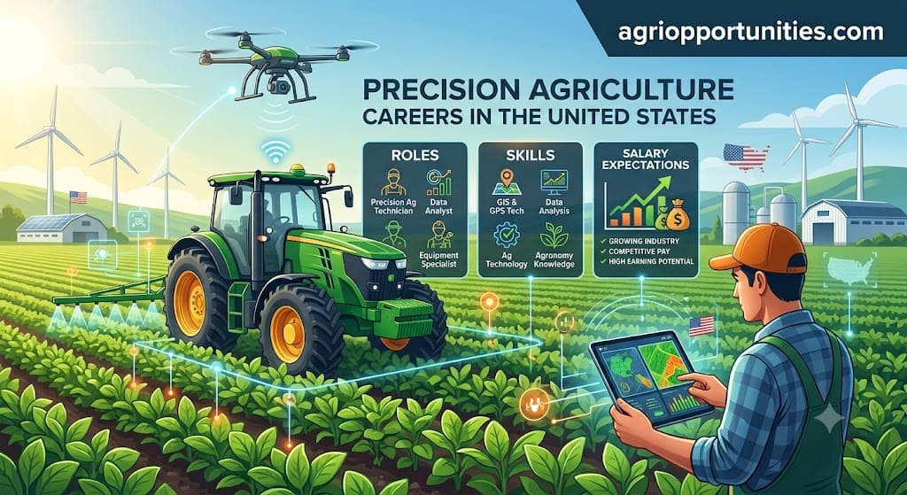 Precision Agriculture Careers in the United States: Roles, Skills, and Salary Expectations