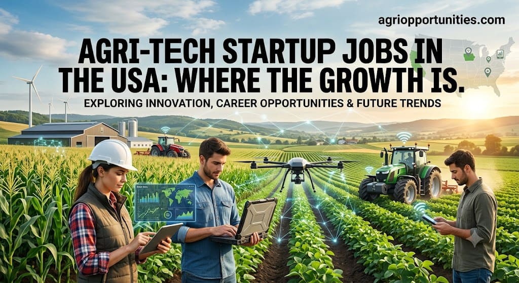 Agri-Tech Startup Jobs in the USA: Where the Growth Is?