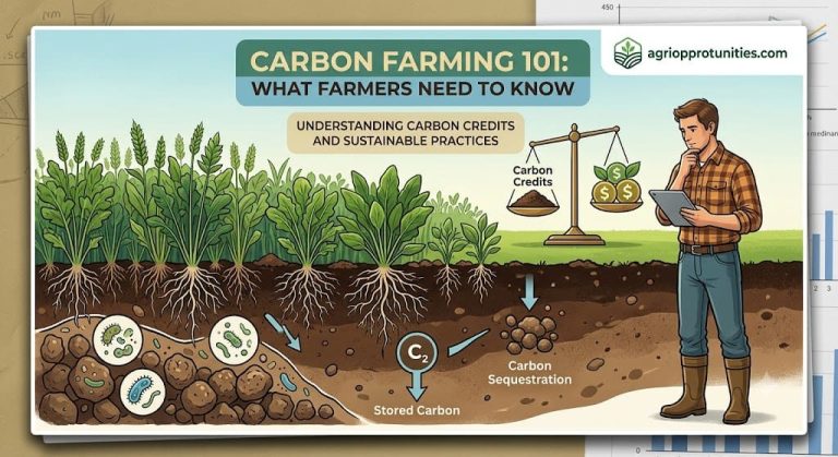 Carbon Farming 101: What Farmers Need to Know Before Chasing Carbon Credits