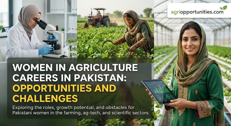 Women in Agriculture Careers in Pakistan: Opportunities and Challenges