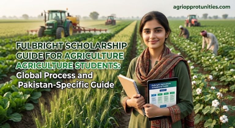 Fulbright Scholarship Guide for Agriculture Students: Global Process and Pakistan-Specific Guide