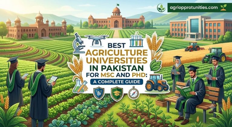 Best Agriculture Universities in Pakistan for MSc and PhD: A Complete Guide
