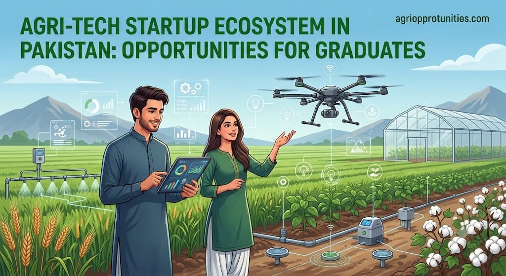 Agri-Tech Startup Ecosystem in Pakistan: Opportunities for Graduates