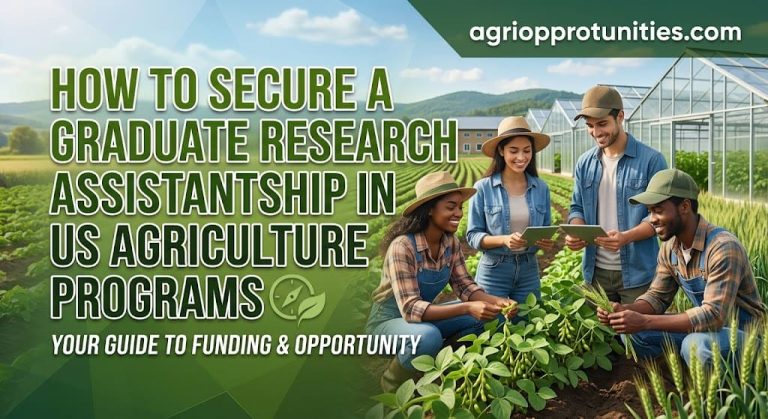How to Secure a Graduate Research Assistantship in US Agriculture Programs