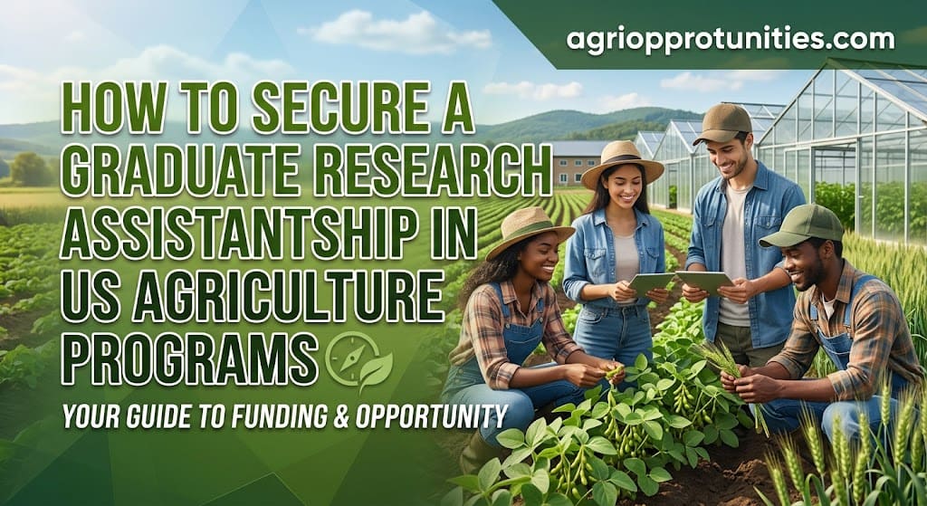 How to Secure a Graduate Research Assistantship in US Agriculture Programs