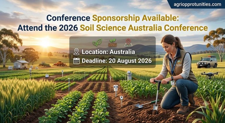 Conference Sponsorship Available: Attend the 2026 Soil Science Australia Conference