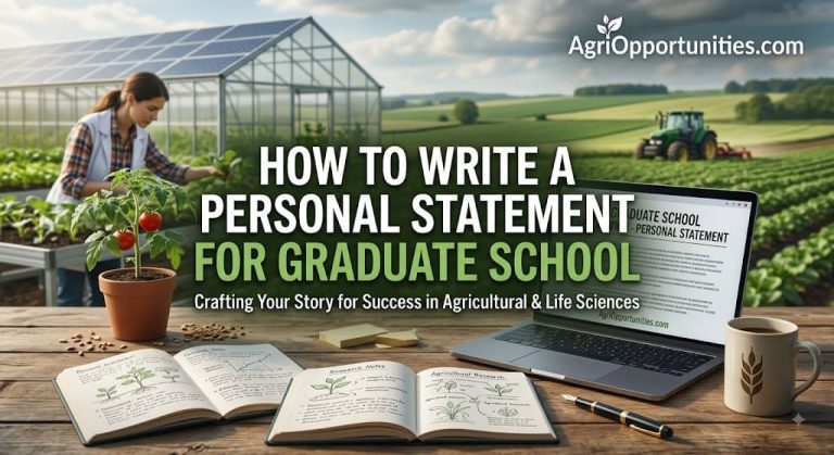 How to Write a Personal Statement for Graduate School