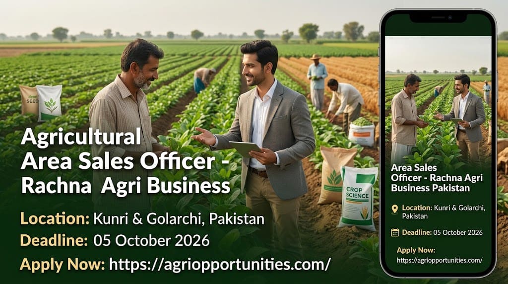 Area Sales Officer - Rachna Agri Business Pakistan