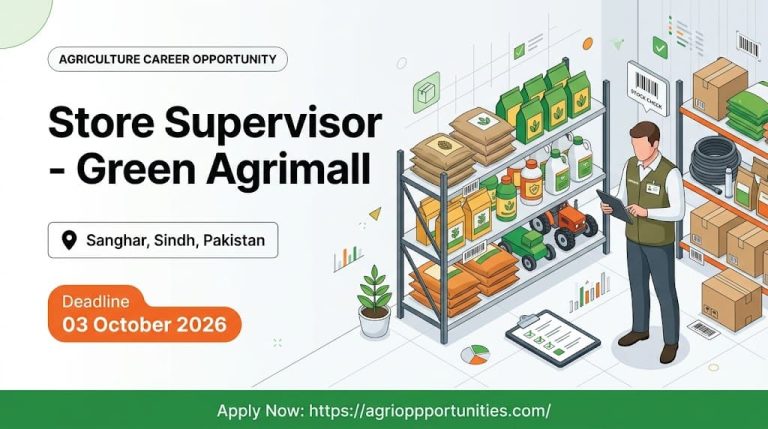 Store Supervisor - Green Agrimall