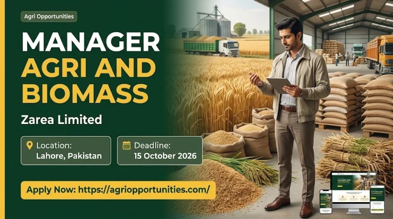 Manager Agri and Biomass - Zarea Limited